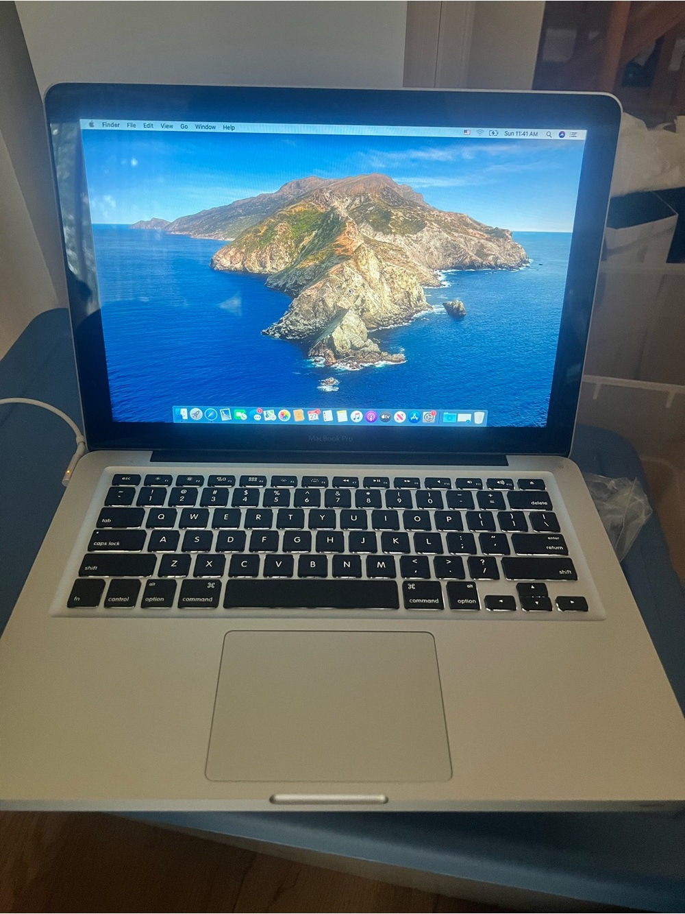 Apple MacBook Pro Silver 13-inch Laptop with MagSafe Charger